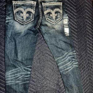 Nwt rock revival skinny jeans size 26